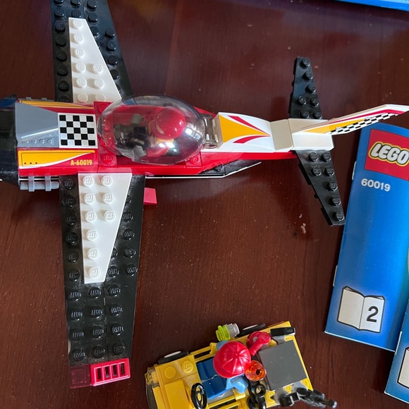 Lego City 60019, Stunt Plane Building Toy set. Box and manual included - Picture 5 of 7